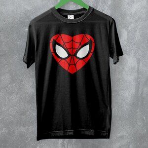 Y2K Spider Heart Mary Jane Cute Girly Romantic Trendy Gift Graphic T-Shirt 186